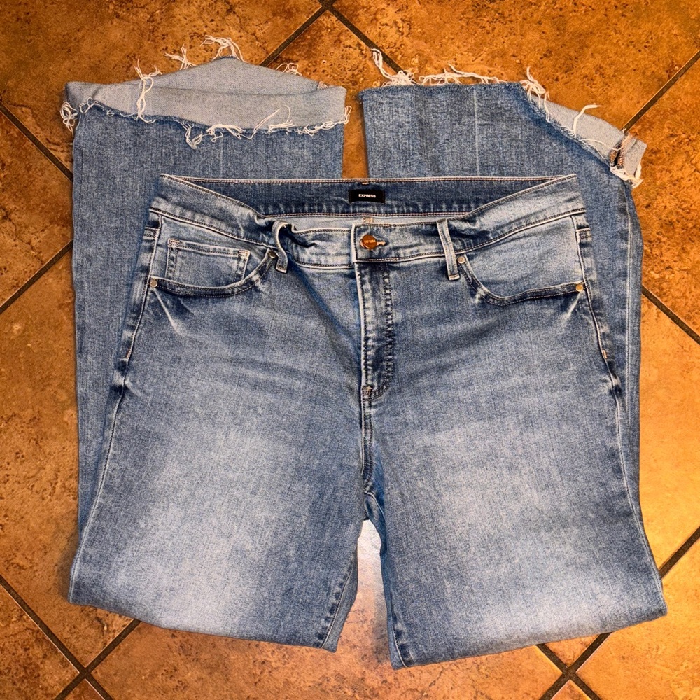 Express 70s Flare Mid Rise 14R